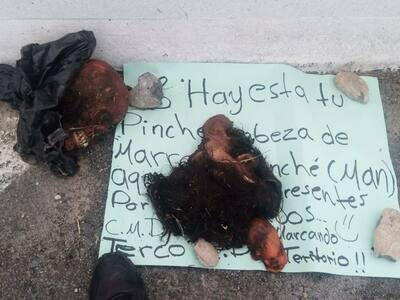 Body of woman dismembered by cartel members in Mexico (Photos)